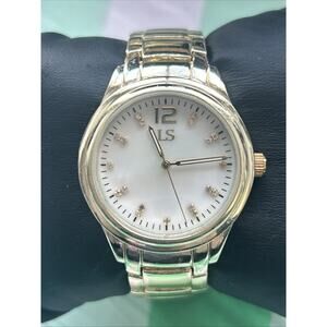 LS Gold Tone MOP Dial Women’s Quartz Watch
